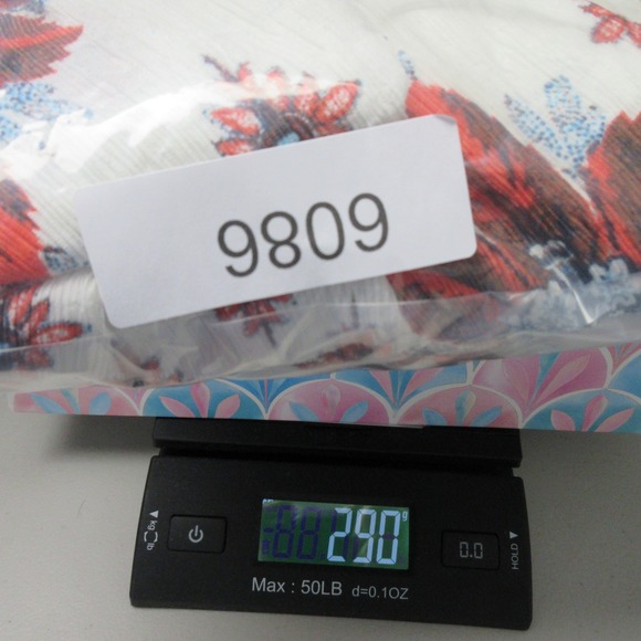 Free People Gold Dust Wide Leg White Paisley Pants Boho Festival Size Medium - Picture 12 of 12